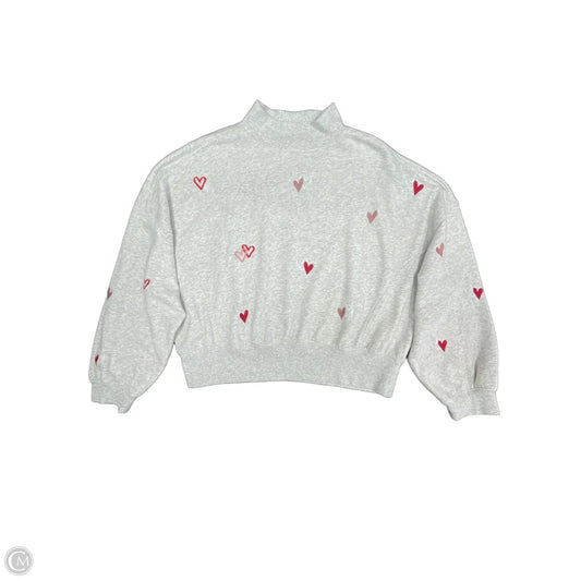 Sweatshirt Crewneck By Lou And Grey In Grey, Size: Xl