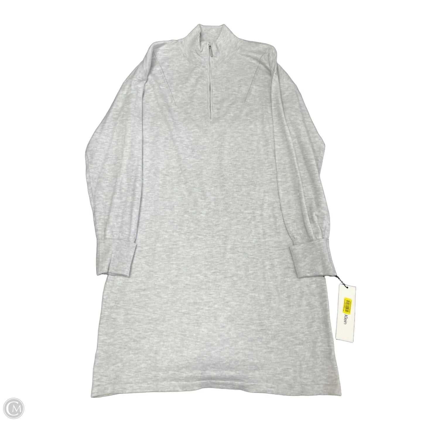Dress Casual Short By Calvin Klein In Grey, Size: L