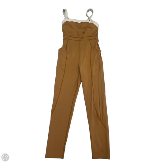 Jumpsuit By Free People In Orange & Yellow, Size: M