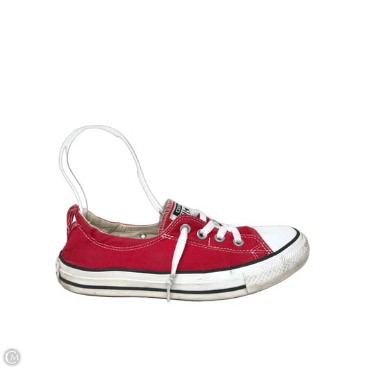 Shoes Flats By Converse In Red, Size: 8