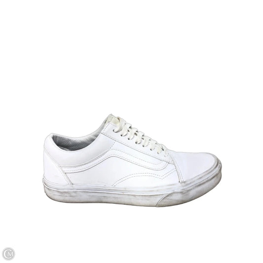 Shoes Sneakers By Vans In White, Size: 9
