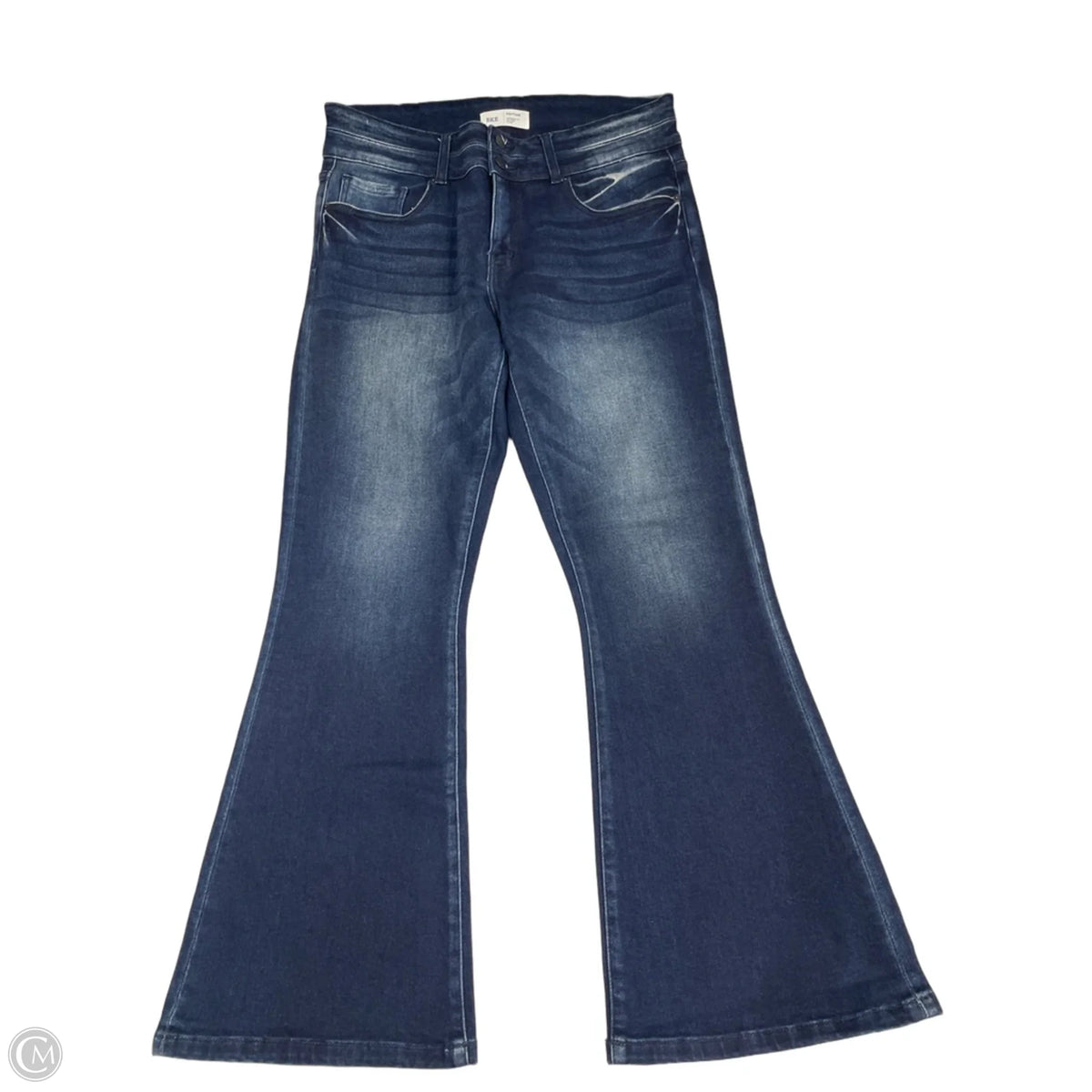 Jeans Flared By Bke In Blue, Size: 12