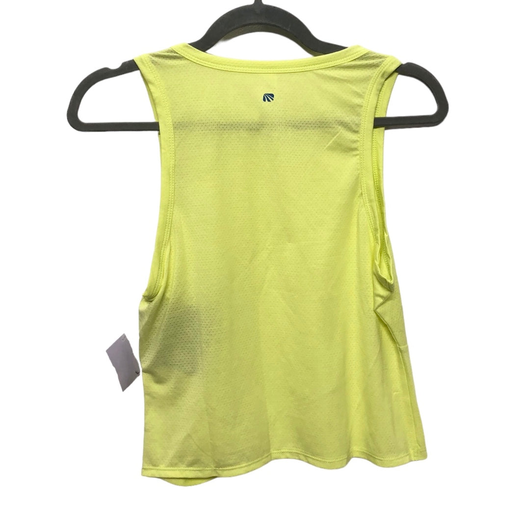 Yellow Athletic Tank Top Marika, Size M