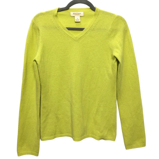 Sweater By Peck And Peck In Yellow, Size: S