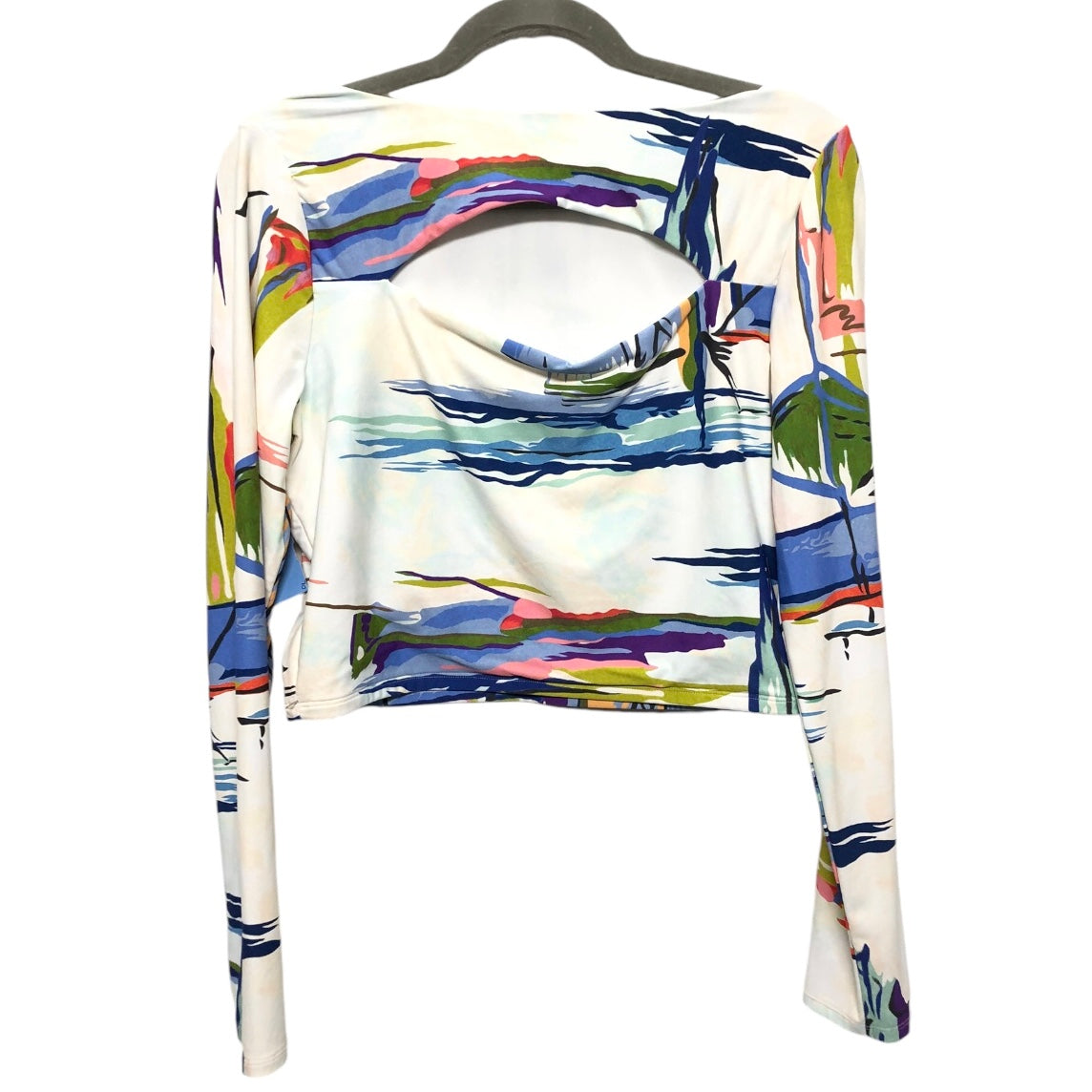 Athletic Top Long Sleeve Crewneck By Calia In Multi-colored, Size: L