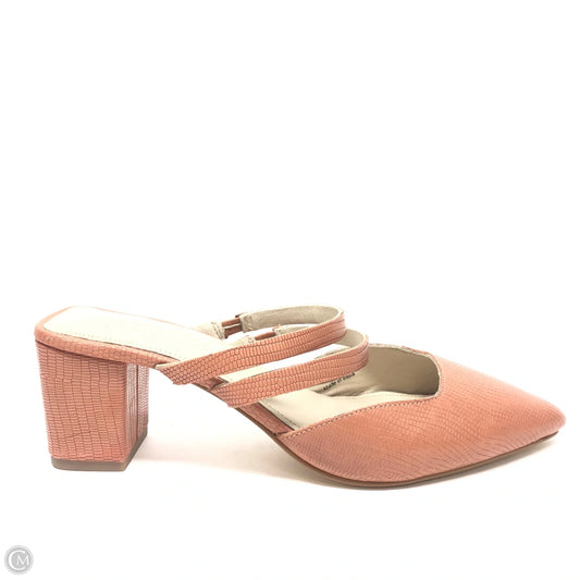 Shoes Heels Block By Journee In Mauve, Size: 10