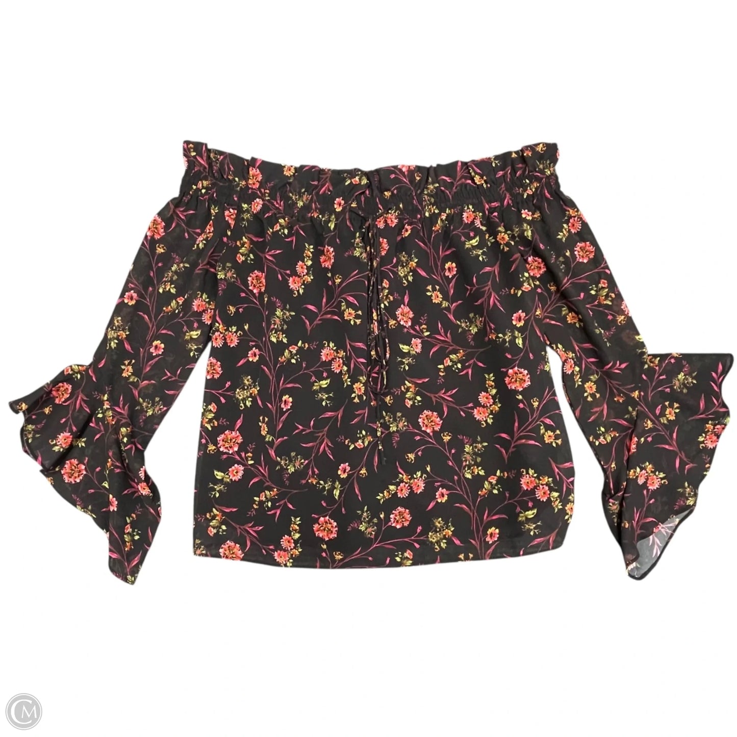 Top Long Sleeve By Clothes Mentor In Black, Size: Xs