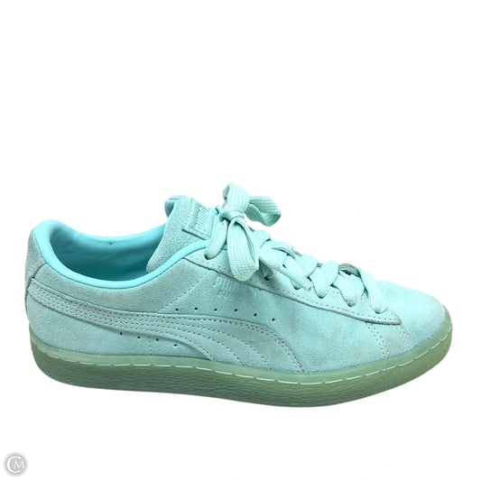 Shoes Sneakers By Puma In Blue, Size: 7.5