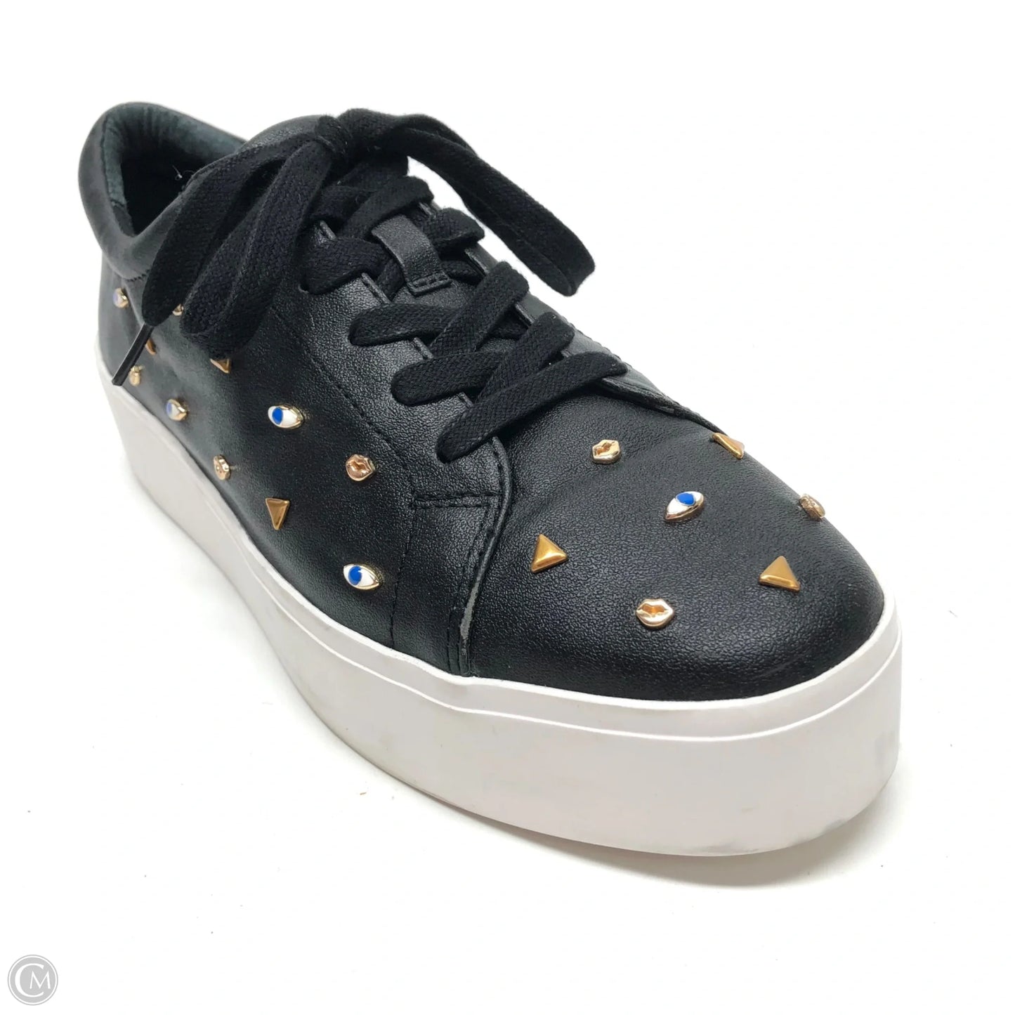 Shoes Sneakers Platform By Clothes Mentor In Black, Size: 9.5