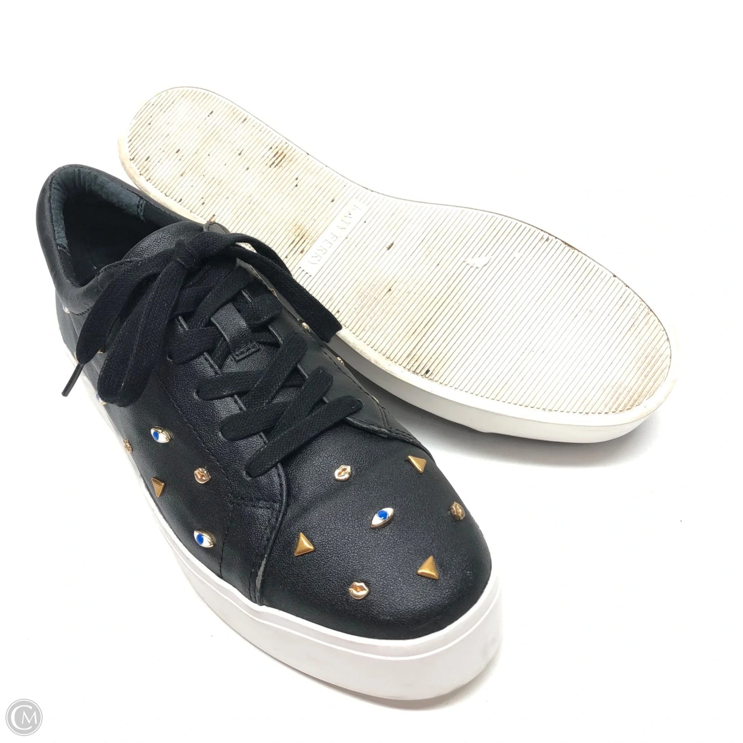 Shoes Sneakers Platform By Clothes Mentor In Black, Size: 9.5