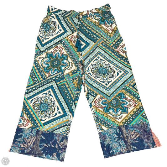 Pants Wide Leg By John Mark In Multi-colored, Size: Xl
