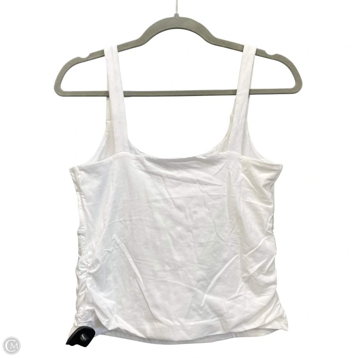 Top Sleeveless By Loft In White, Size: M