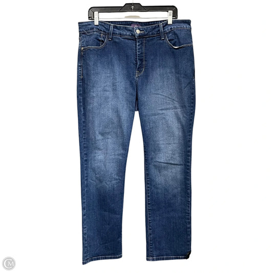 Jeans Boyfriend By Not Your Daughters Jeans In Blue, Size: 14