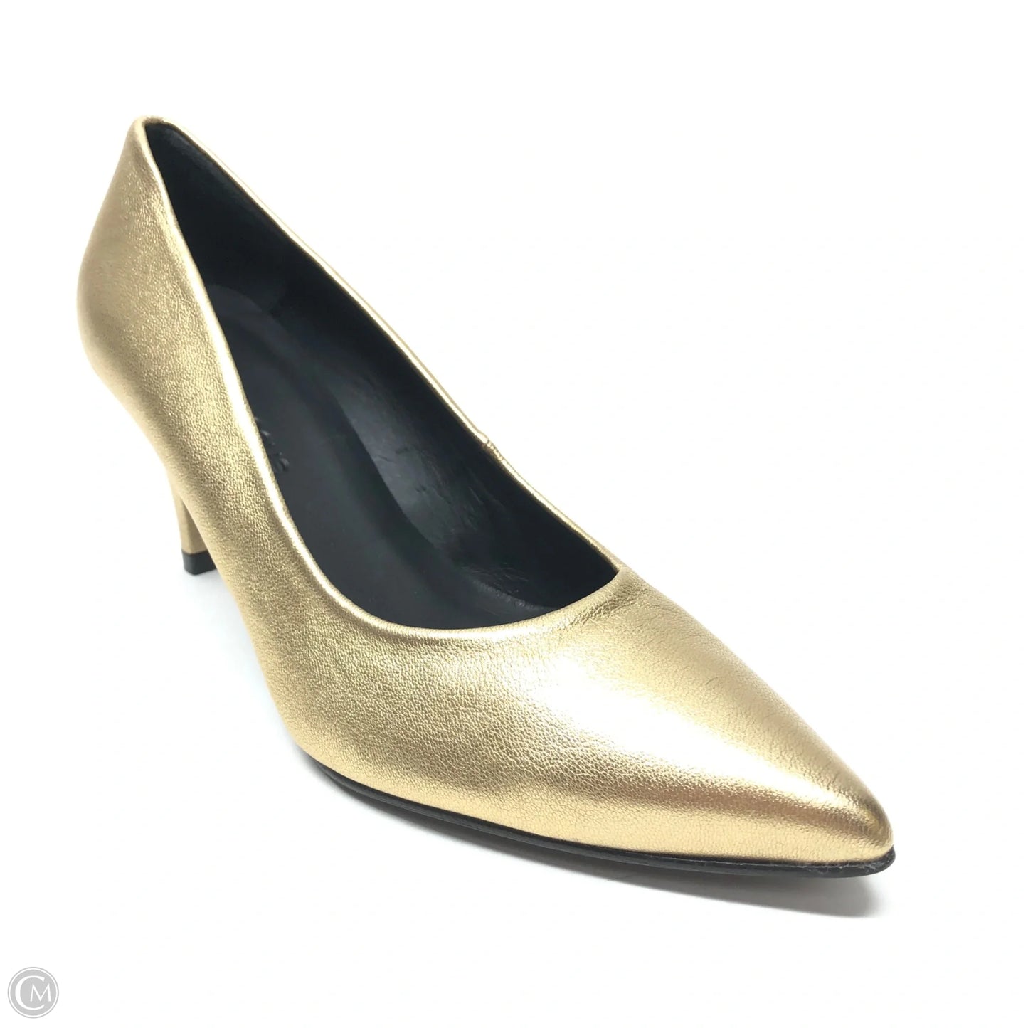 Shoes Heels Stiletto By Clothes Mentor In Gold, Size: 8