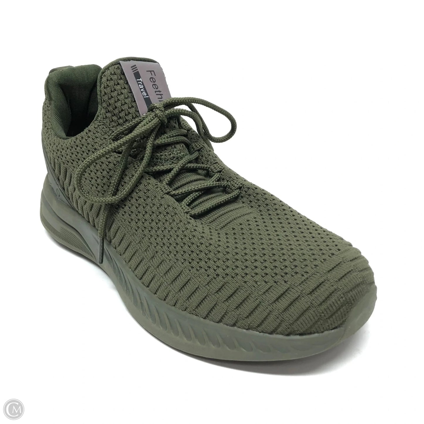 Shoes Athletic By Clothes Mentor In Green, Size: 10.5
