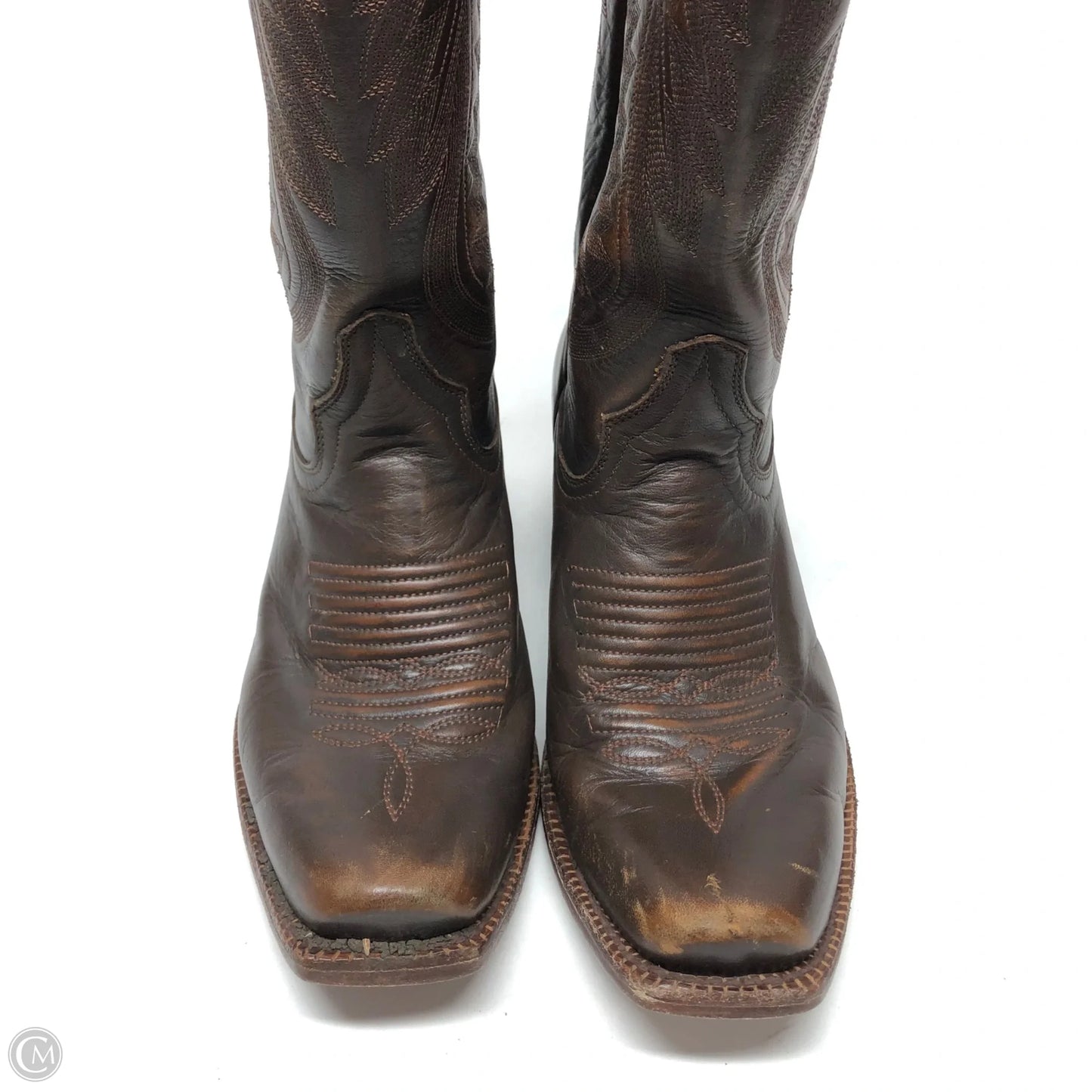 Boots Western By Clothes Mentor In Brown, Size: 8