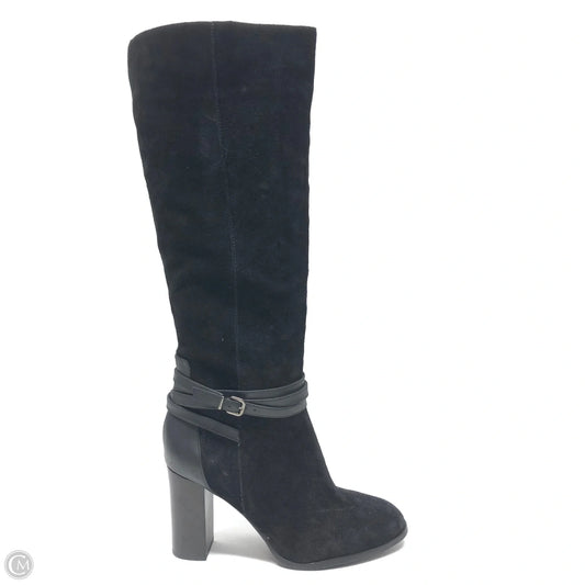 Boots Mid-calf Heels By Antonio Melani In Black, Size: 7.5