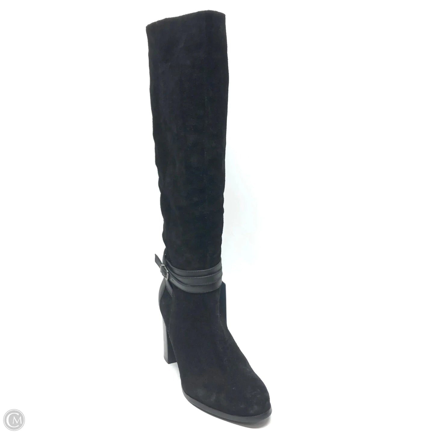 Boots Mid-calf Heels By Antonio Melani In Black, Size: 7.5