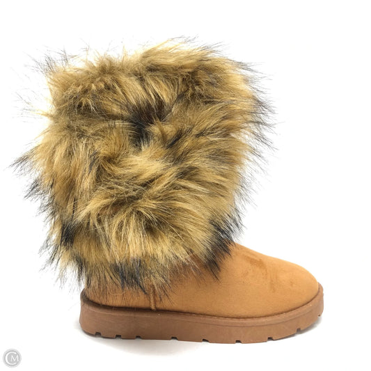 Boots Ankle Flats By Bamboo In Brown 8