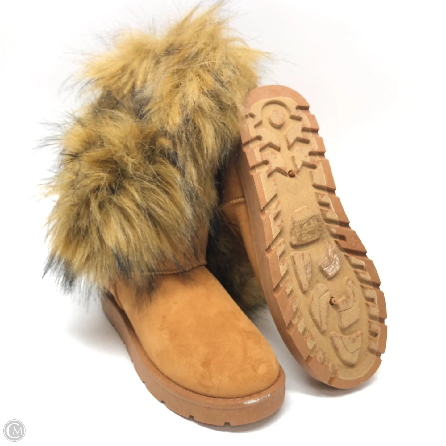 Boots Ankle Flats By Bamboo In Brown 8