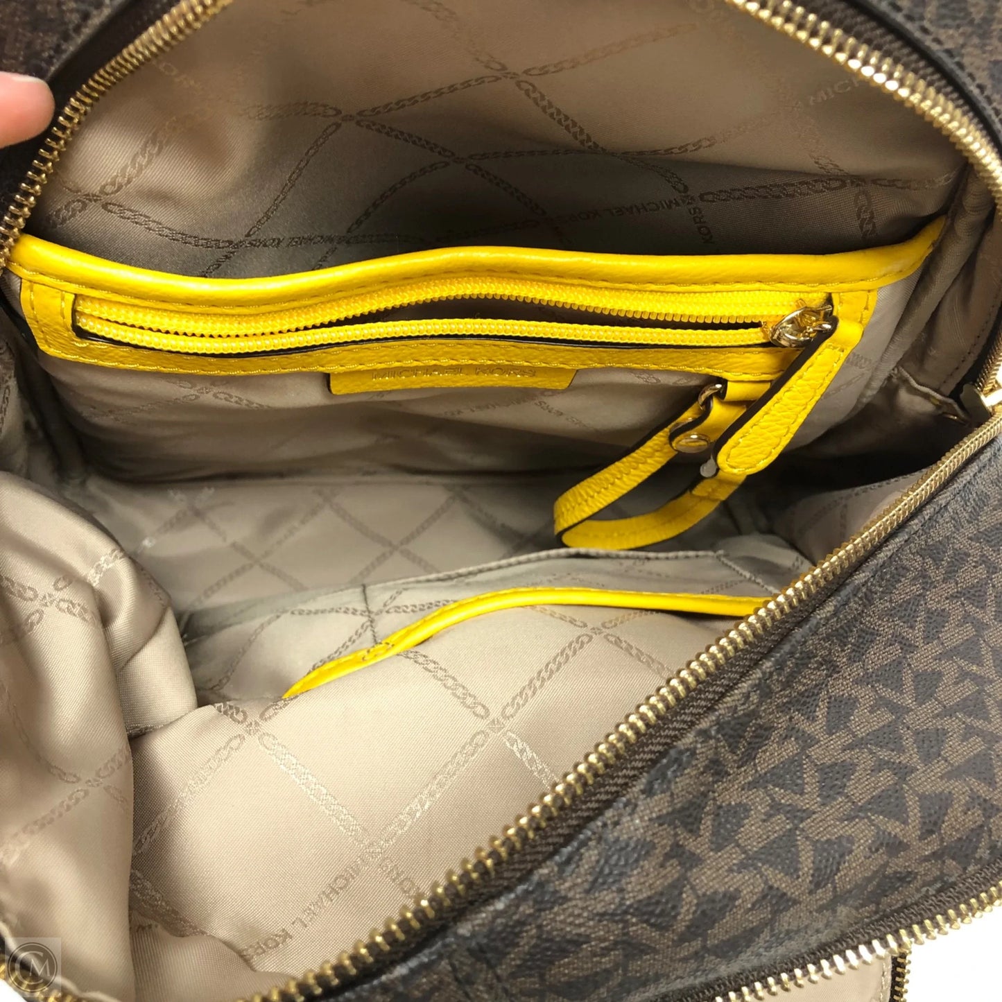 Backpack Designer By Michael Kors, Size: Medium