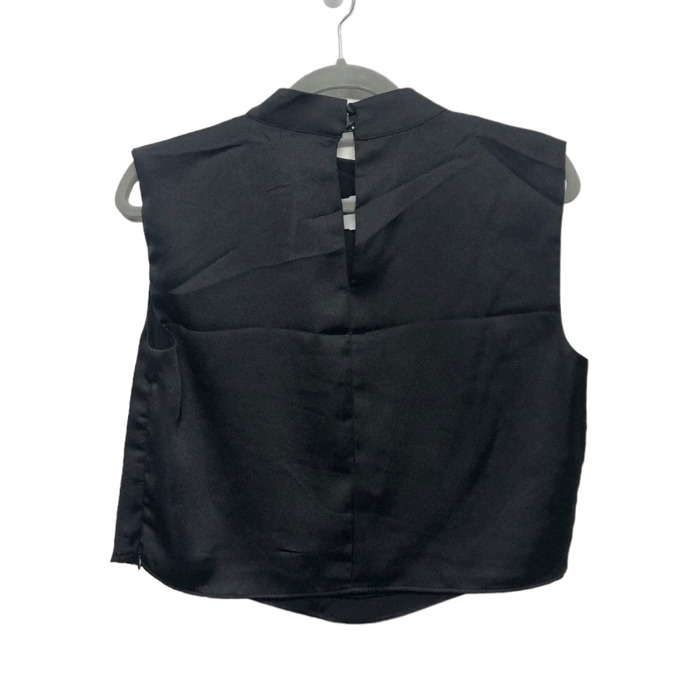 Blouse Sleeveless By Rachel Zoe In Black, Size: M