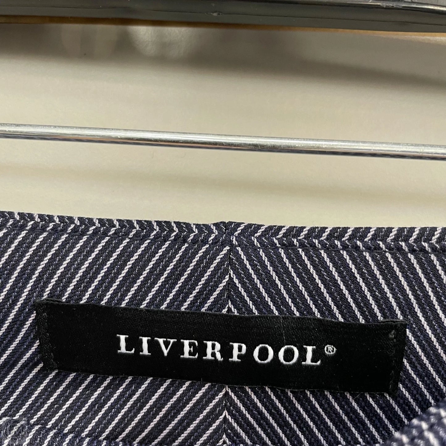 Pants Dress By Liverpool In Navy, Size: 6