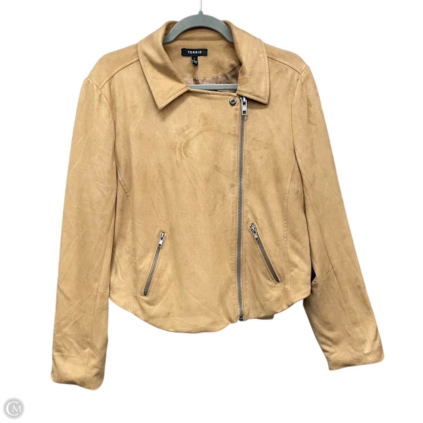 Jacket Other By Torrid In Tan, Size: 1x