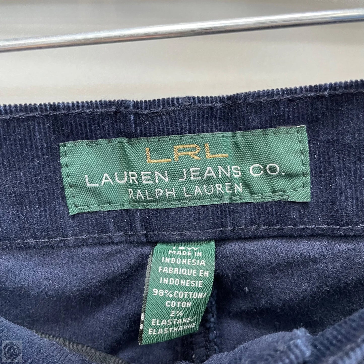 Pants Corduroy By Lauren Jeans Co In Navy, Size: 18