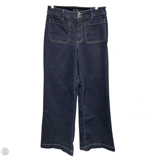 Jeans Wide Leg By International Concepts In Blue Denim, Size: 12