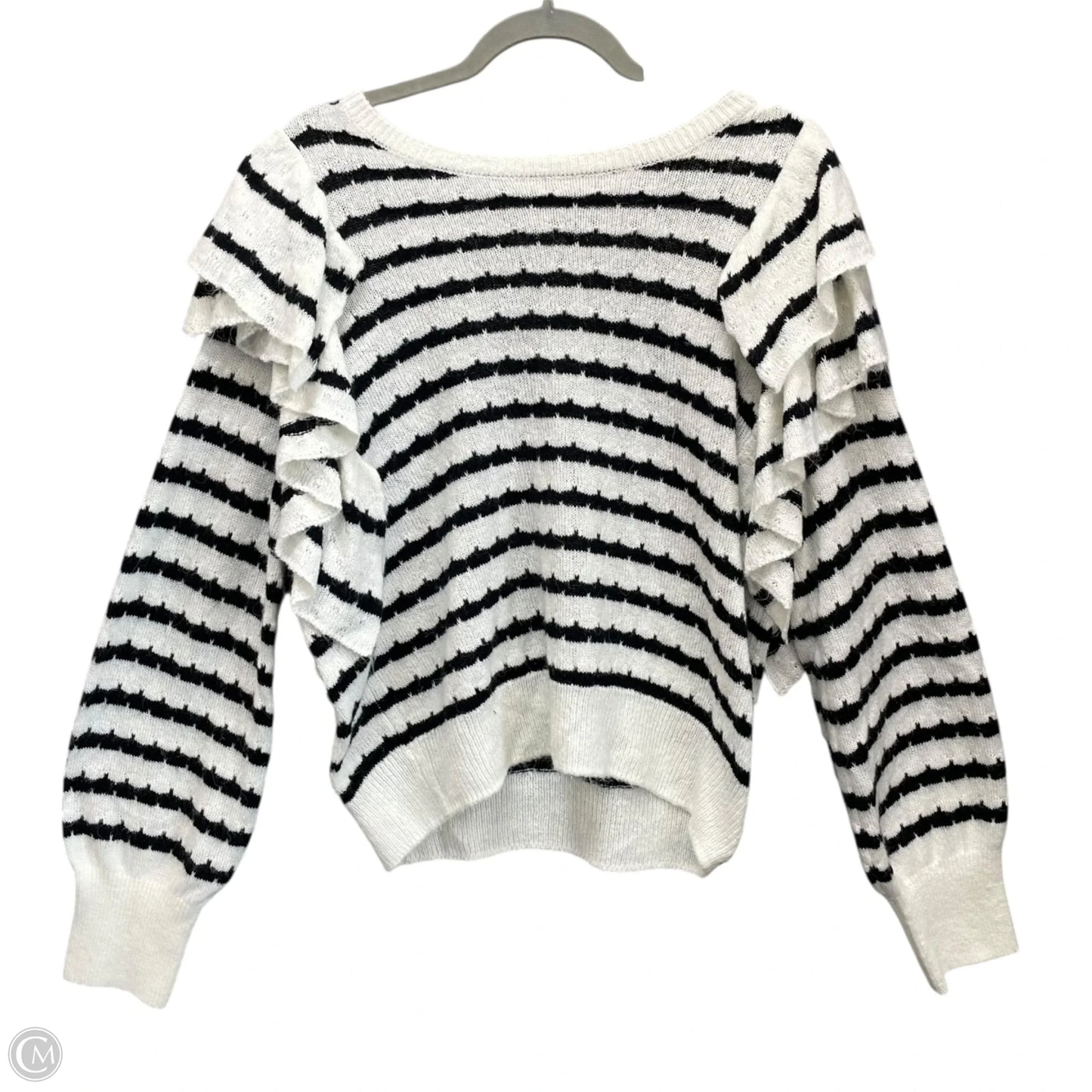 Sweater By Chelsea And Violet In Black & White, Size: Xl