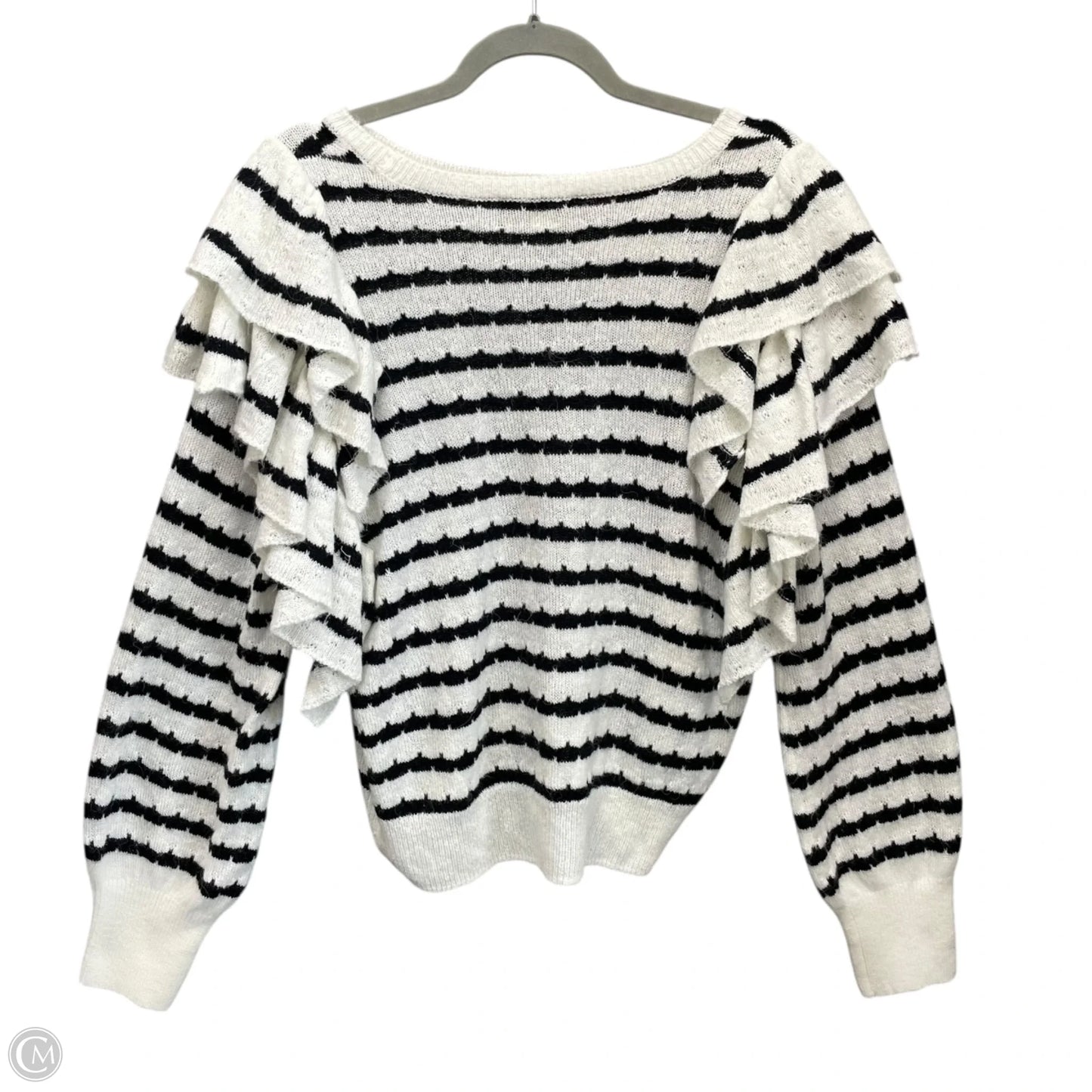 Sweater By Chelsea And Violet In Black & White, Size: Xl