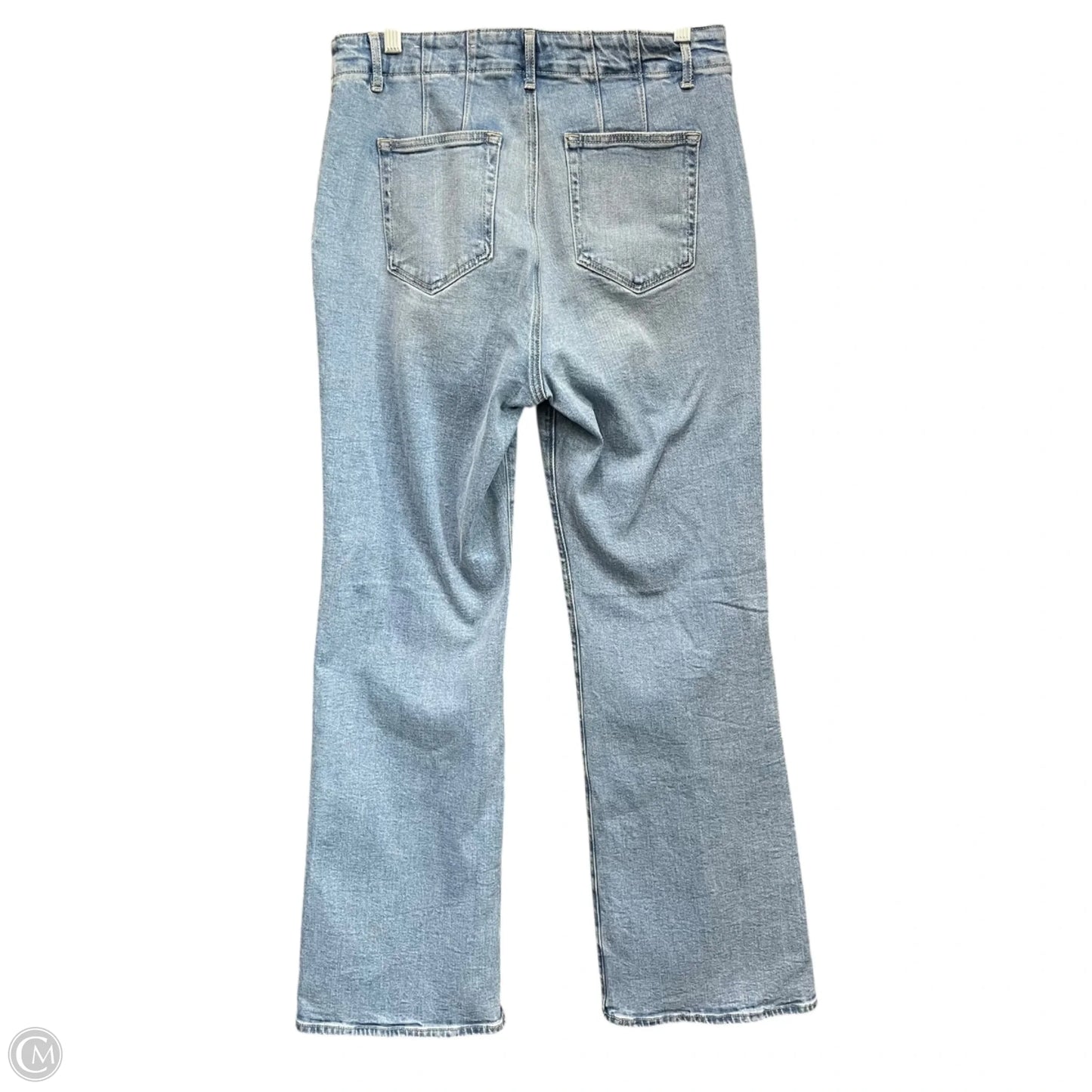 Jeans Boot Cut By Loft In Blue Denim, Size: 4