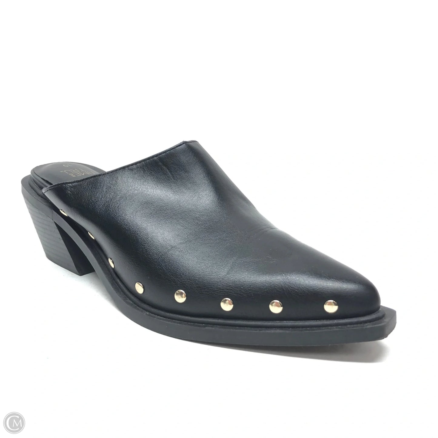 Shoes Heels Block By Time And Tru In Black, Size: 10