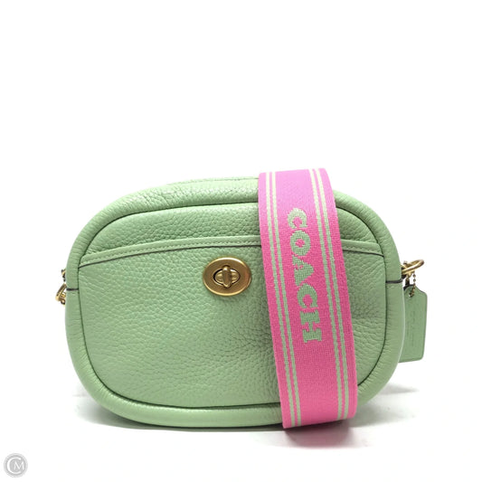 Crossbody Designer By Coach, Size: Small