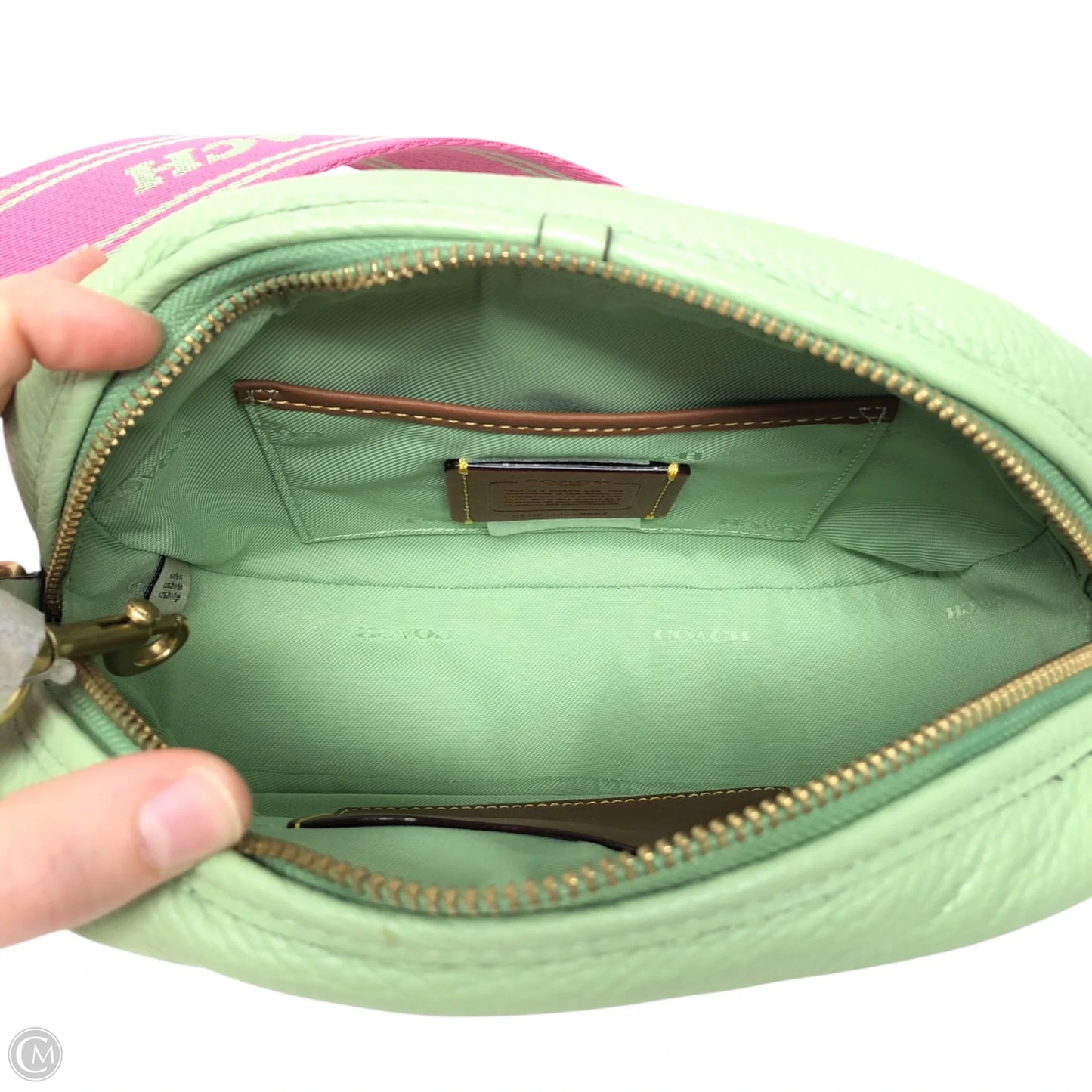 Crossbody Designer By Coach, Size: Small