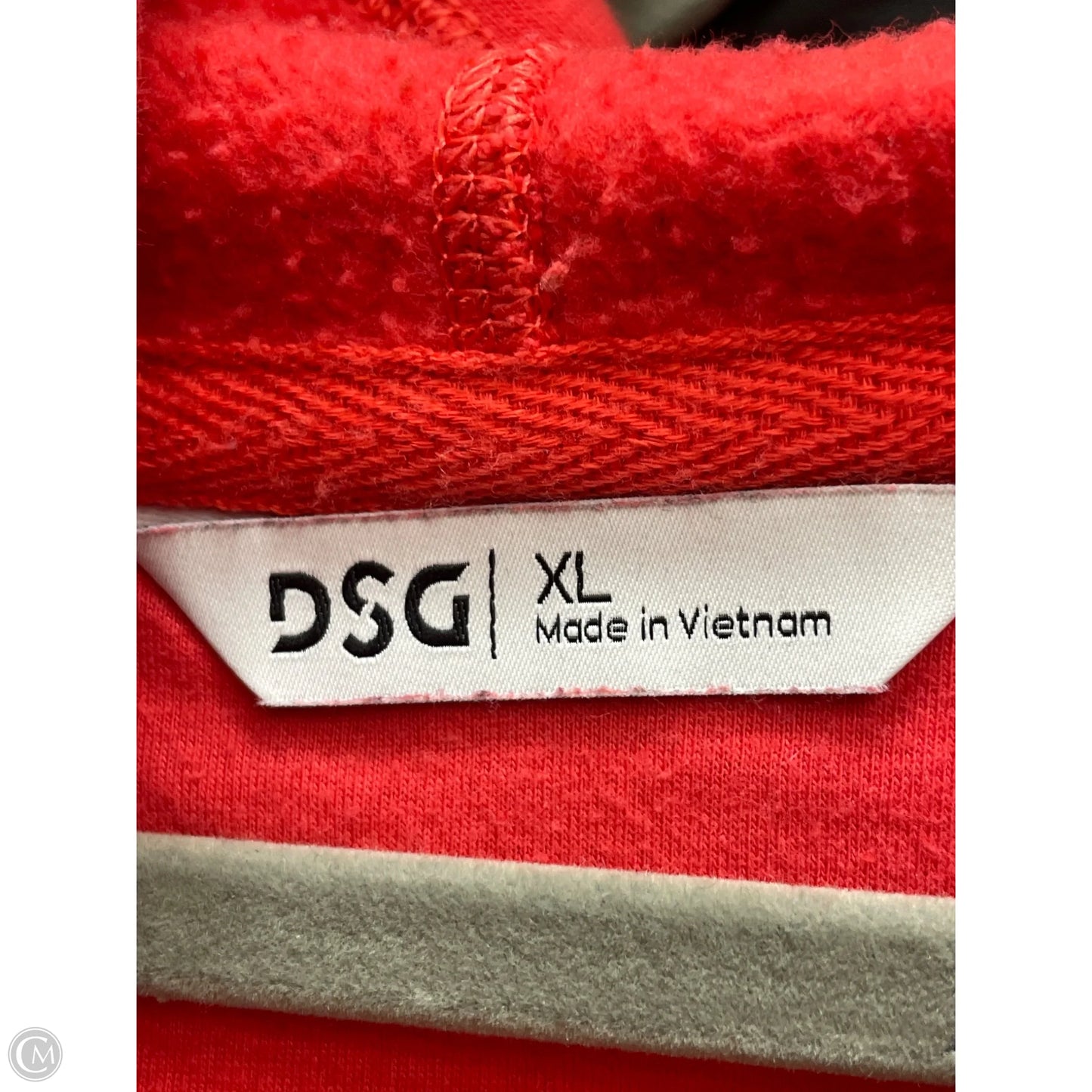 Sweatshirt Hoodie By Dsg Outerwear In Red, Size: Xl