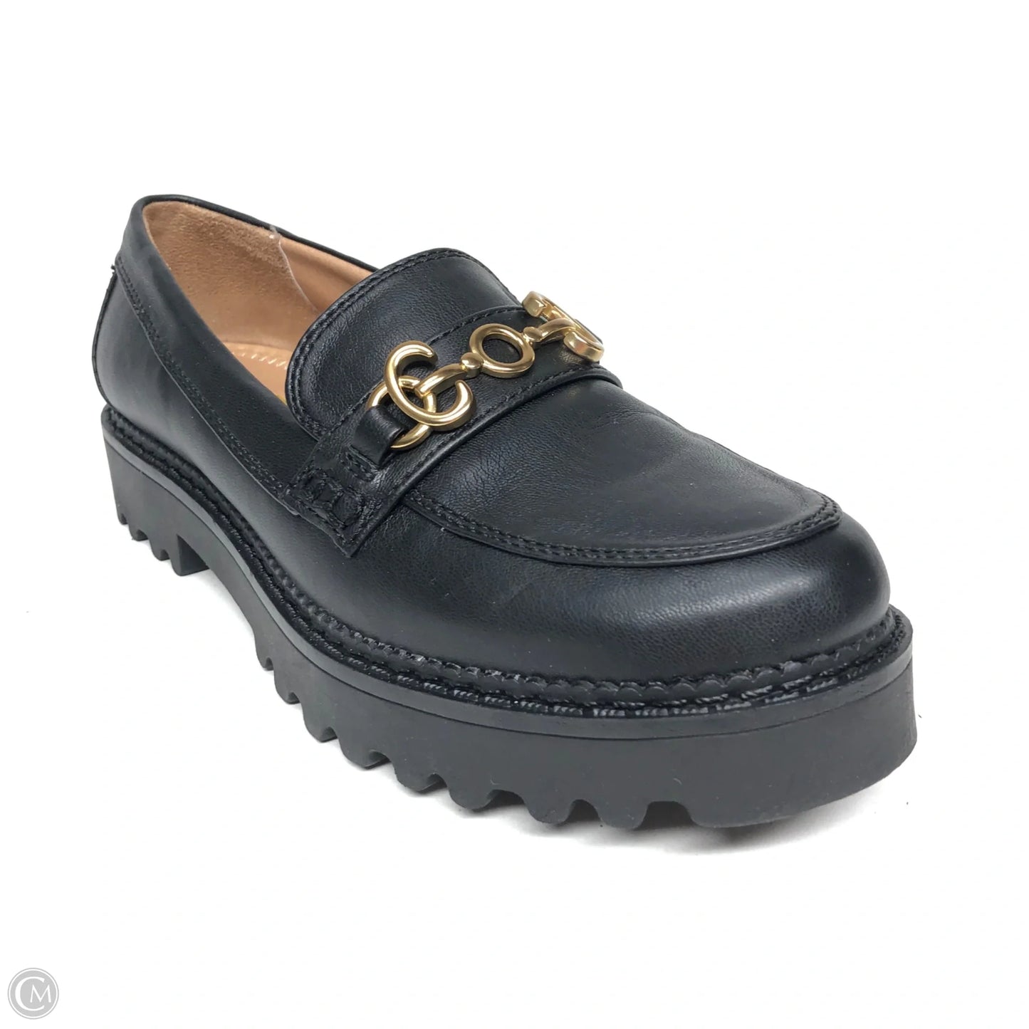 Shoes Flats By Circus By Sam Edelman In Black & Gold, Size: 7