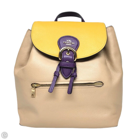 Backpack Designer By Coach, Size: Medium