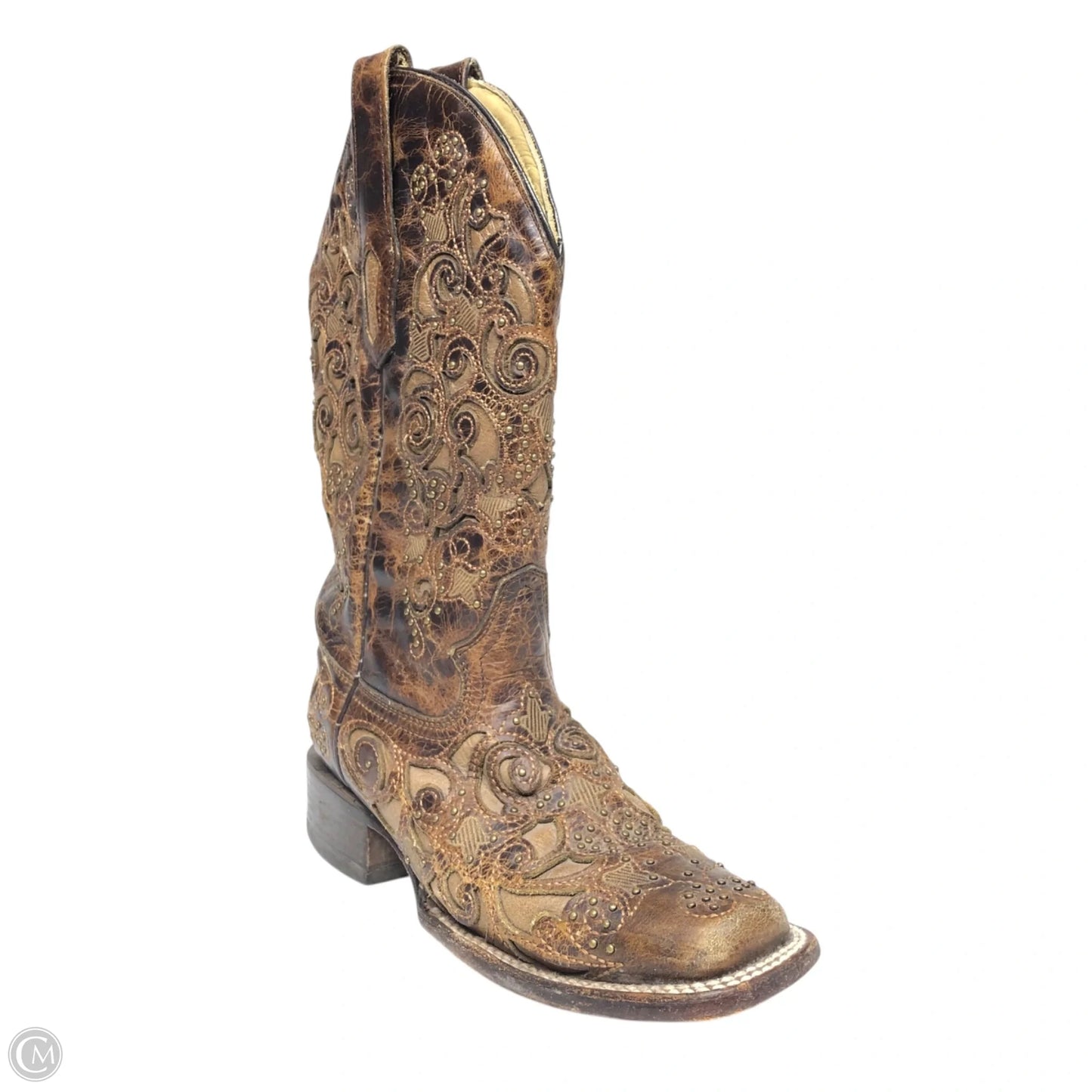 Boots Western By Corral In Brown, Size: 7