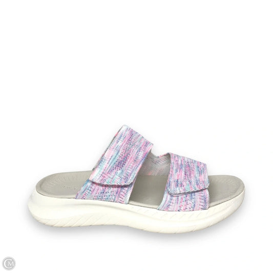 Sandals Flats By Easy Spirit In Multi-colored, Size: 7