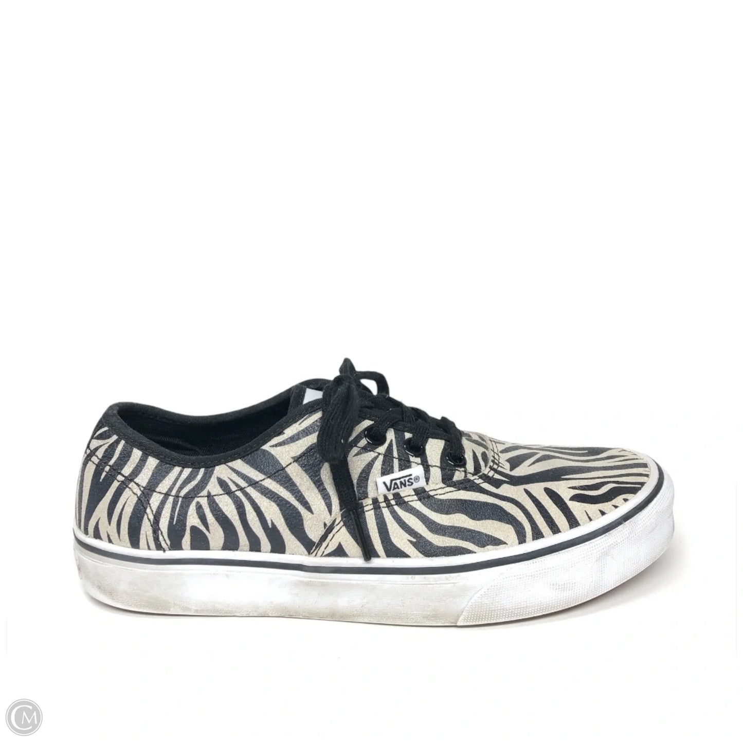 Shoes Sneakers By Vans In Animal Print, Size: 9