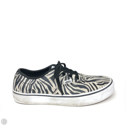 Shoes Sneakers By Vans In Animal Print, Size: 9