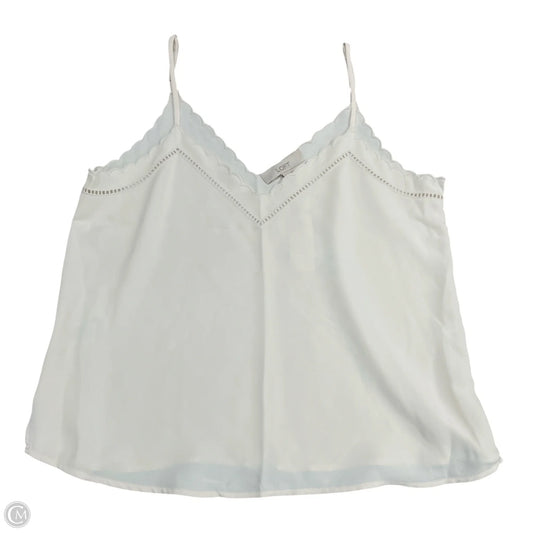 Tank Top By Loft In Cream, Size: S