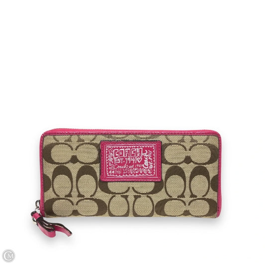 Wallet Designer By Coach, Size: Large