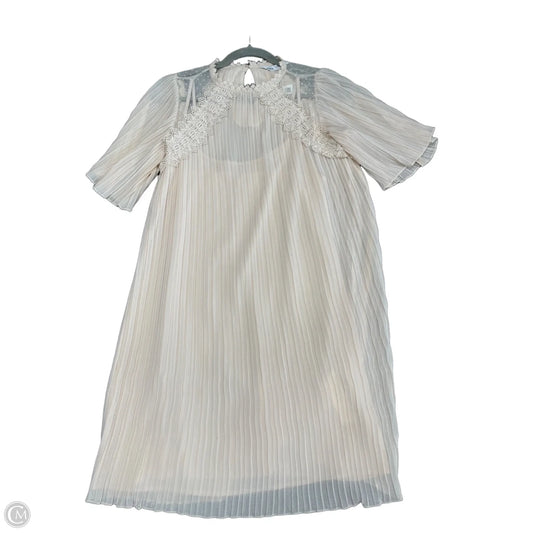 Dress Party Short By Zara In Beige, Size: Xs