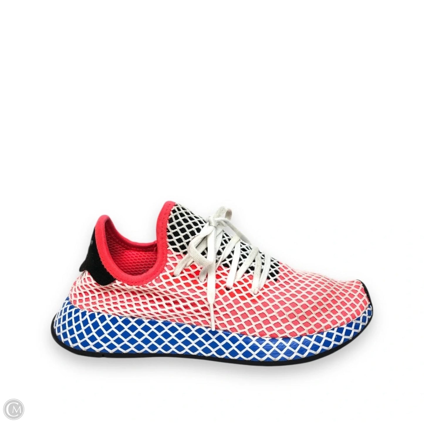 Shoes Athletic By Adidas In Blue & Red & White, Size: 6.5