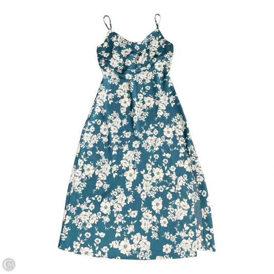 Dress Casual Maxi By Inspired Hearts In Teal, Size: L