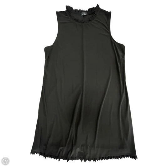 Dress Casual Midi By Nicole Miller In Black, Size: L