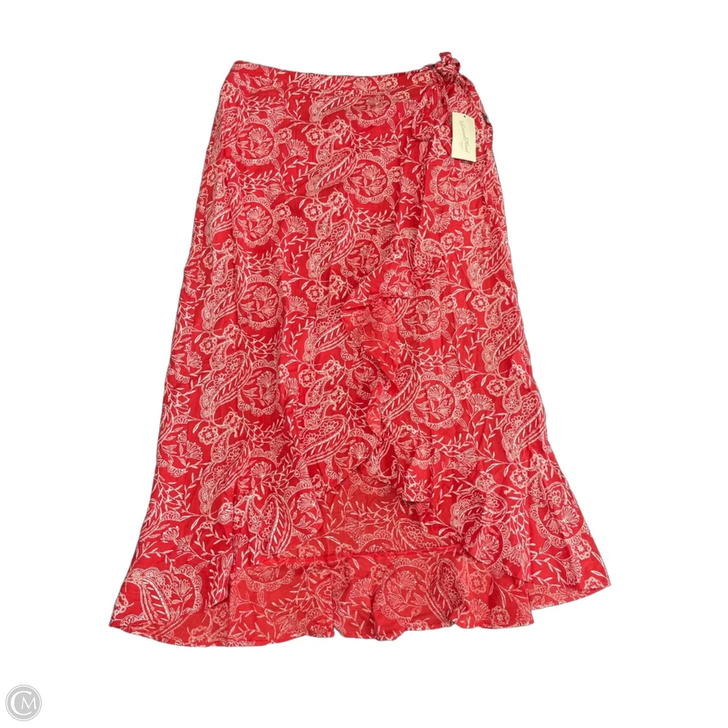 Skirt Maxi By Universal Thread In Red, Size: Xxl